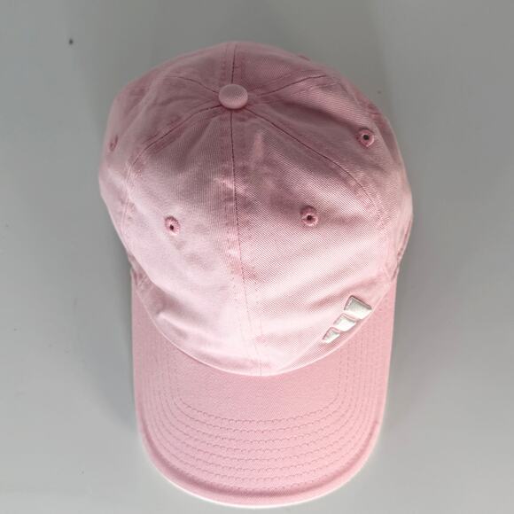 Adidas Adjustable Strapback Hat Baseball Cap Women Pink - Picture 3 of 10